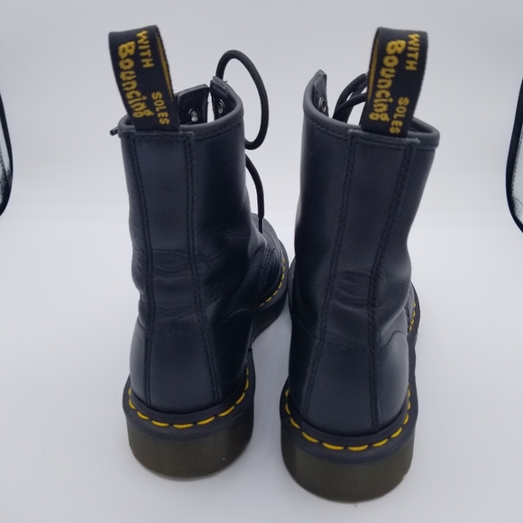 Dr. Martens AirWair Black Combat Boots - Picture 5 of 10